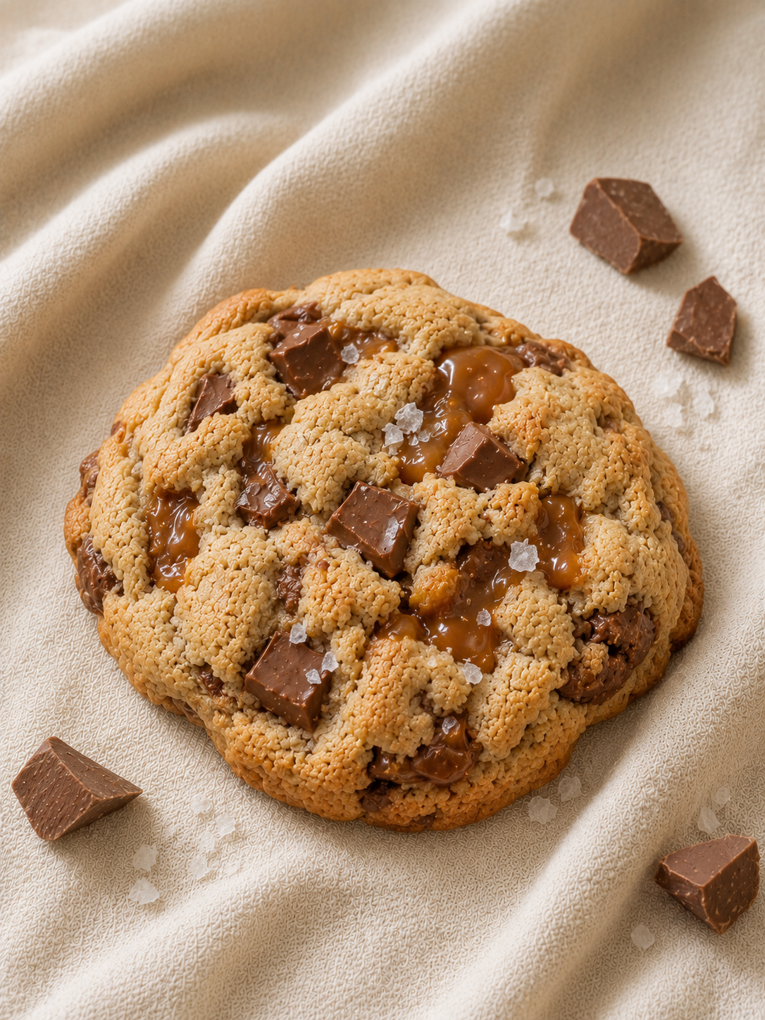 Salted Caramel + Chocolate Cookie